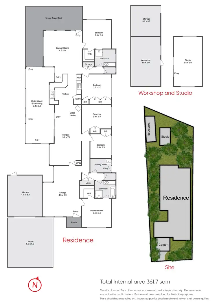 Floorplan of Homely house listing, 95 Raphael Crescent, Frankston VIC 3199