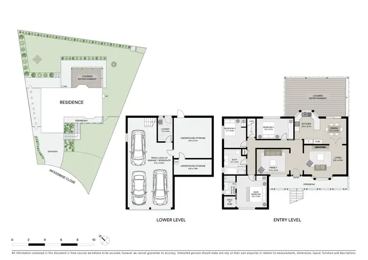 Floorplan of Homely house listing, 22 Woodbine Close, Lisarow NSW 2250