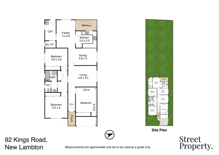 Floorplan of Homely house listing, 92 Kings Road, New Lambton NSW 2305