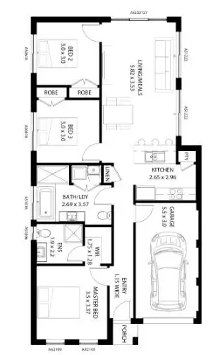 Floorplan of Homely house listing, Address available on request