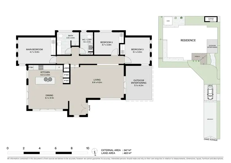 Floorplan of Homely house listing, 69a Oaks Avenue, Shelly Beach NSW 2261