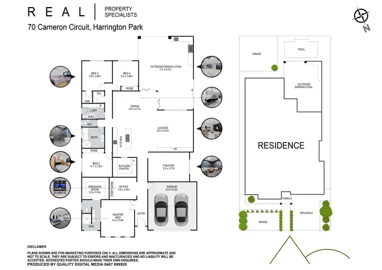 Floorplan of Homely house listing, 70 Cameron Circuit, Harrington Park NSW 2567