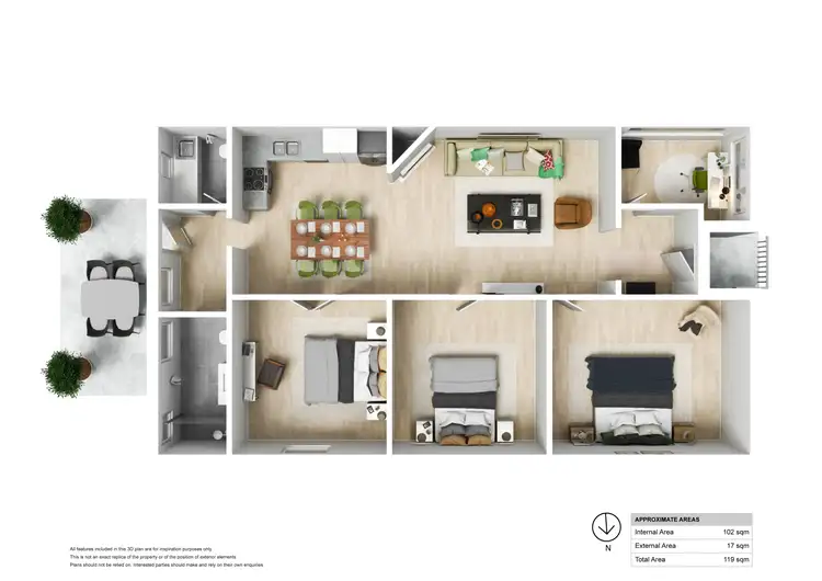 Floorplan of Homely house listing, 9 Tarin Street, Mayfield East NSW 2304