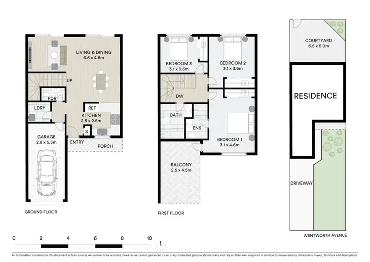Floorplan of Homely townhouse listing, 7/47 Wentworth Avenue, Westmead NSW 2145