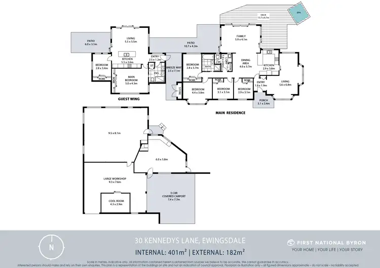 Floorplan of Homely house listing, 30 Kennedys Lane, Ewingsdale NSW 2481