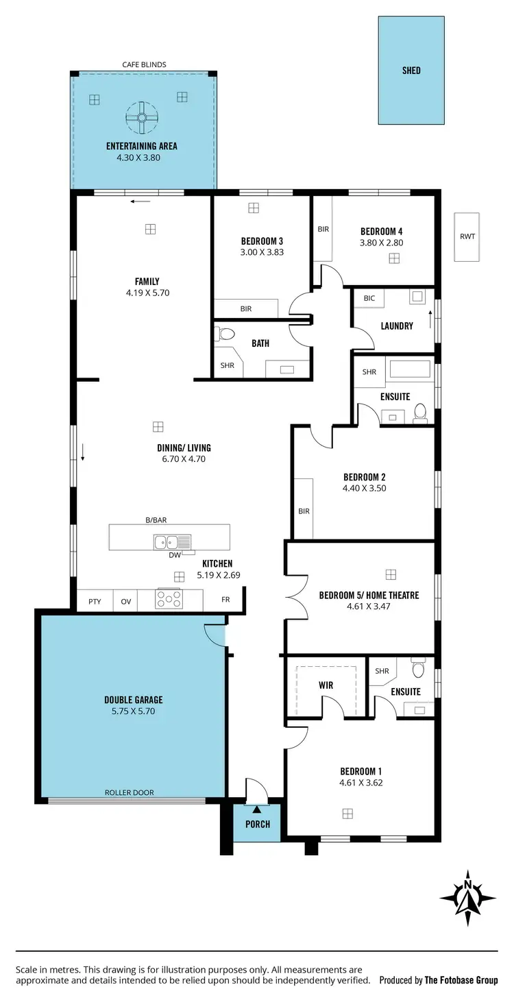 Floorplan of Homely house listing, 34 Rockville Avenue, Daw Park SA 5041