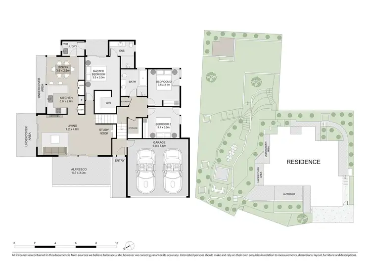 Floorplan of Homely villa listing, 6/23 Malvina Street, Ryde NSW 2112