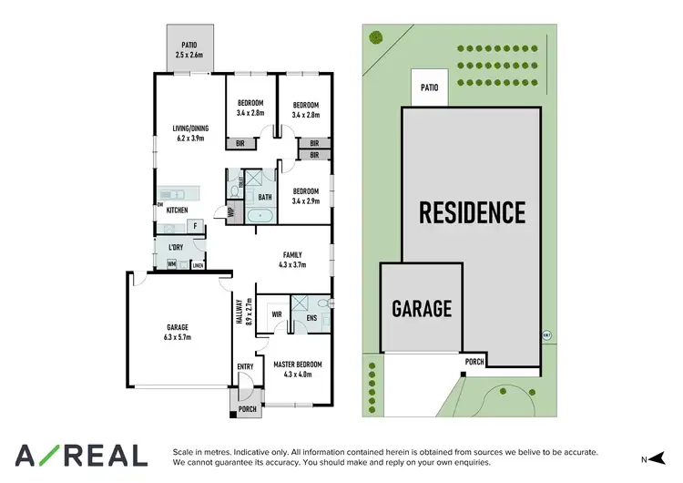 Floorplan of Homely house listing, 13 Liberator Drive, Point Cook VIC 3030