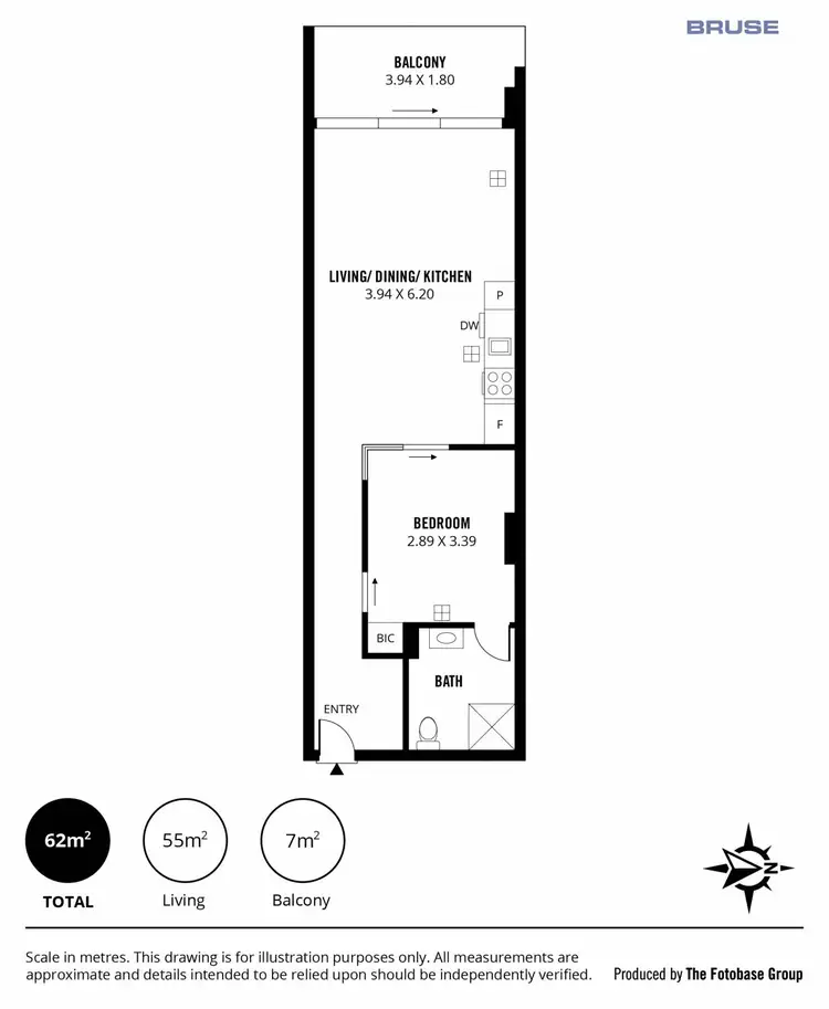Floorplan of Homely apartment listing, 1014/96 North Terrace, Adelaide SA 5000