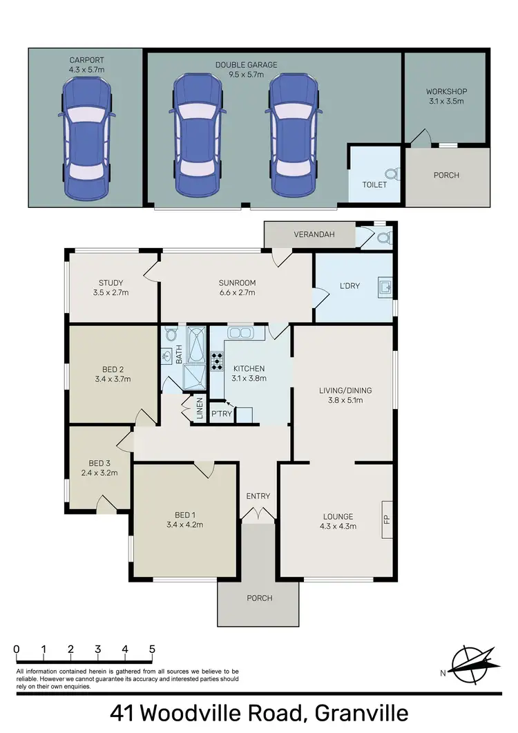 Floorplan of Homely house listing, 41 Woodville Road, Granville NSW 2142