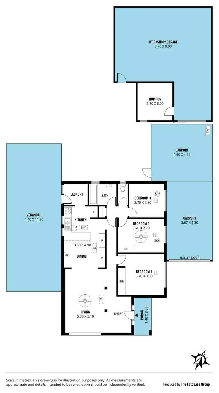 Floorplan of Homely house listing, 3 Rix Court, Trott Park SA 5158