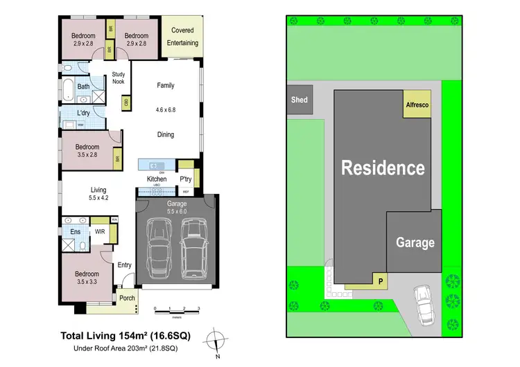 Floorplan of Homely house listing, 158 Mills Road, Warragul VIC 3820