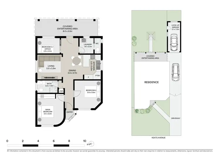Floorplan of Homely house listing, 22 Keats Avenue, Riverwood NSW 2210