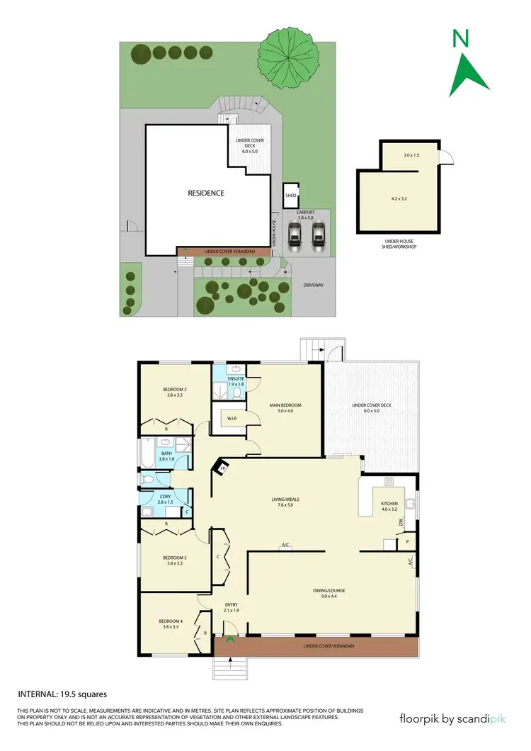 Floorplan of Homely house listing, 8 Yarraridge Crescent, Yarra Junction VIC 3797