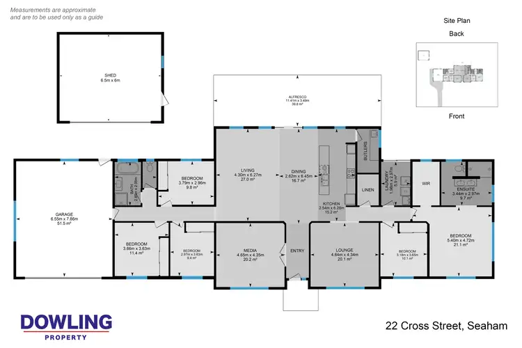 Floorplan of Homely house listing, 22 Cross Street, Seaham NSW 2324