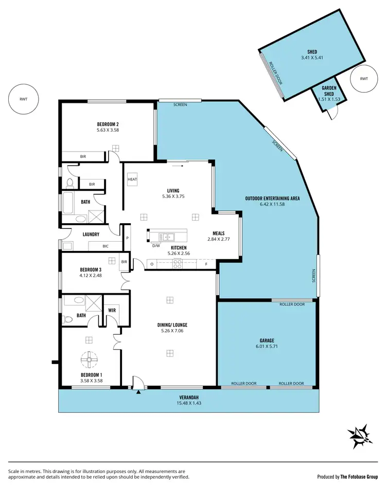 Floorplan of Homely house listing, 50 Greenfield Rise, Aberfoyle Park SA 5159