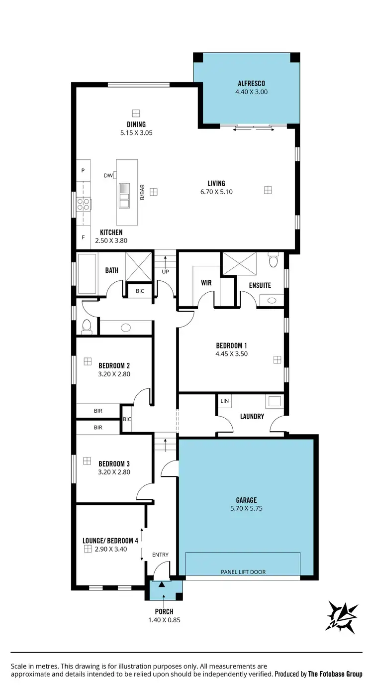 Floorplan of Homely house listing, 15a Justine Street, Flagstaff Hill SA 5159