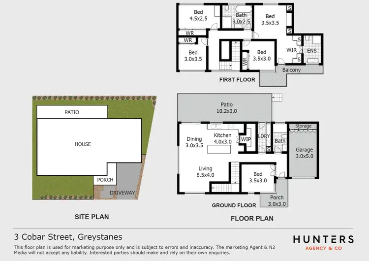 Floorplan of Homely house listing, 3 Cobar Street, Greystanes NSW 2145