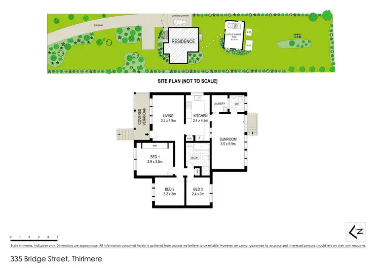Floorplan of Homely house listing, 335 Bridge Street, Thirlmere NSW 2572