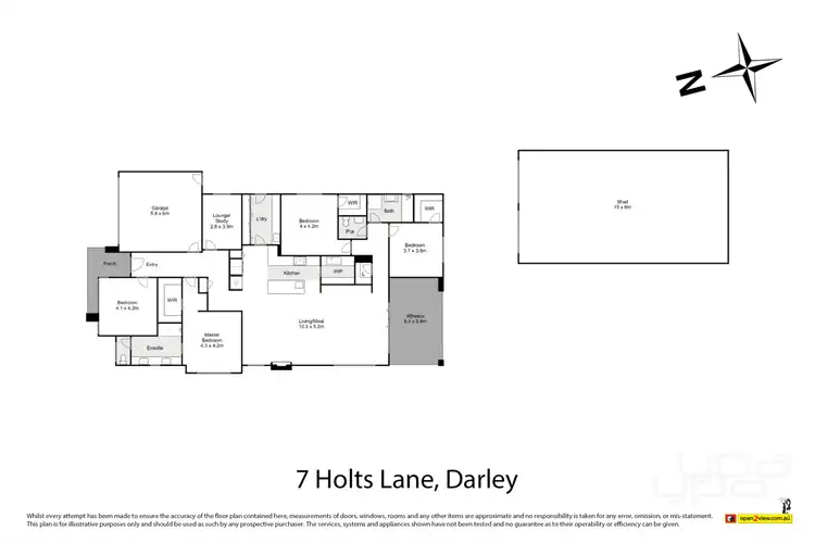 Floorplan of Homely house listing, 7 Holts Lane, Darley VIC 3340