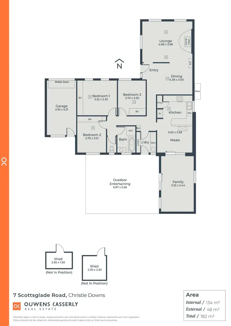 Floorplan of Homely house listing, 7 Scottsglade Road, Christie Downs SA 5164