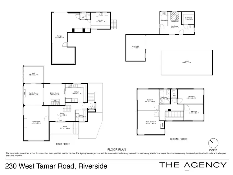Floorplan of Homely house listing, 230 West Tamar Road, Riverside TAS 7250