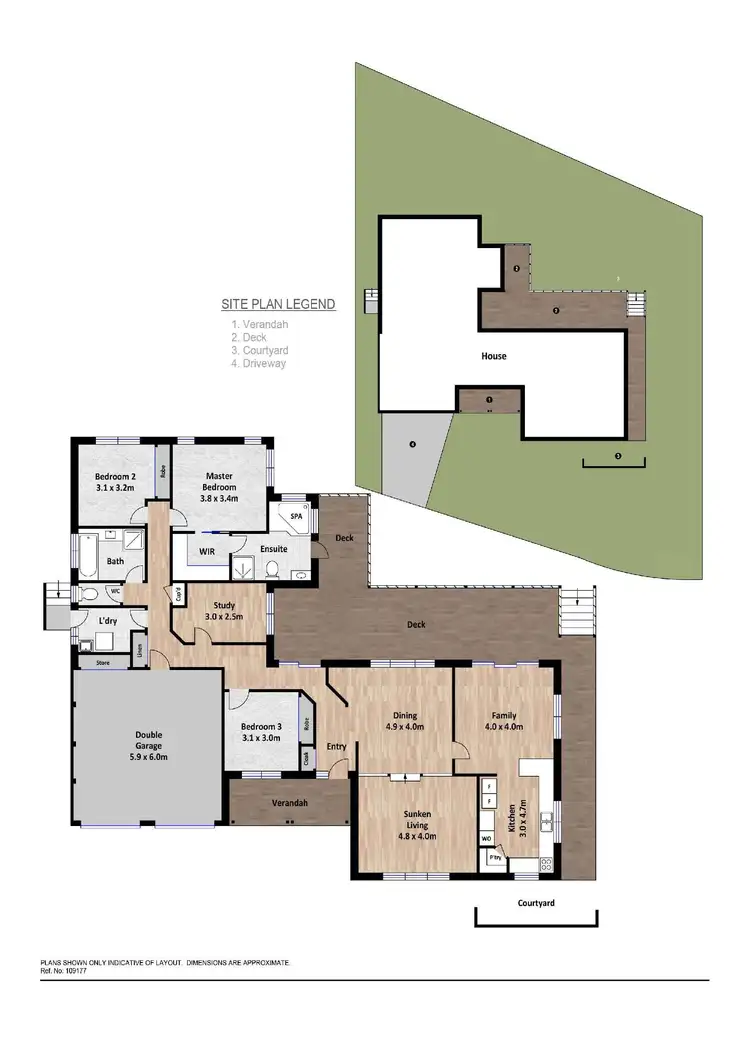 Floorplan of Homely house listing, 3 Ford Place, Gordon ACT 2906