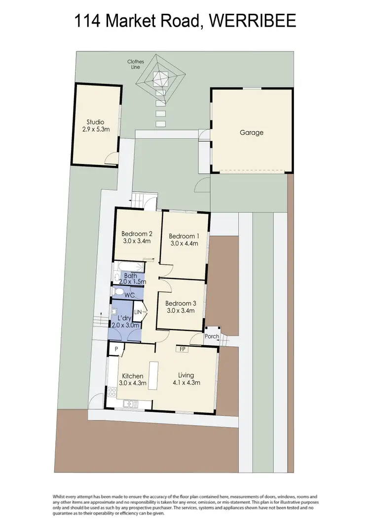 Floorplan of Homely house listing, 114 Market Road, Werribee VIC 3030