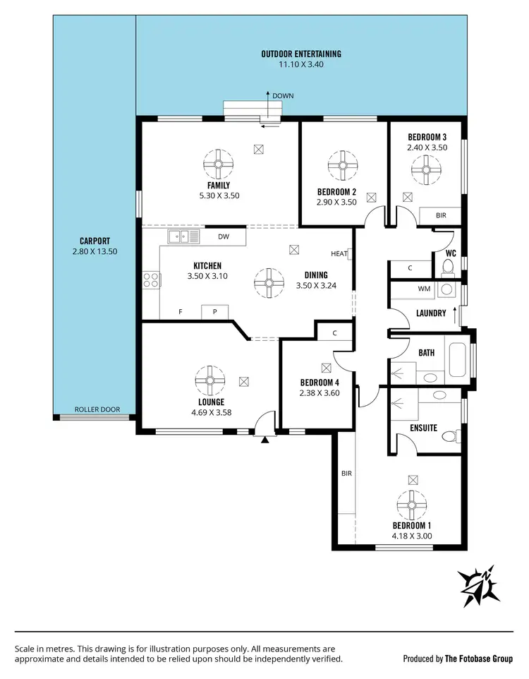 Floorplan of Homely house listing, 56 Kings Hill Circuit, Onkaparinga Hills SA 5163