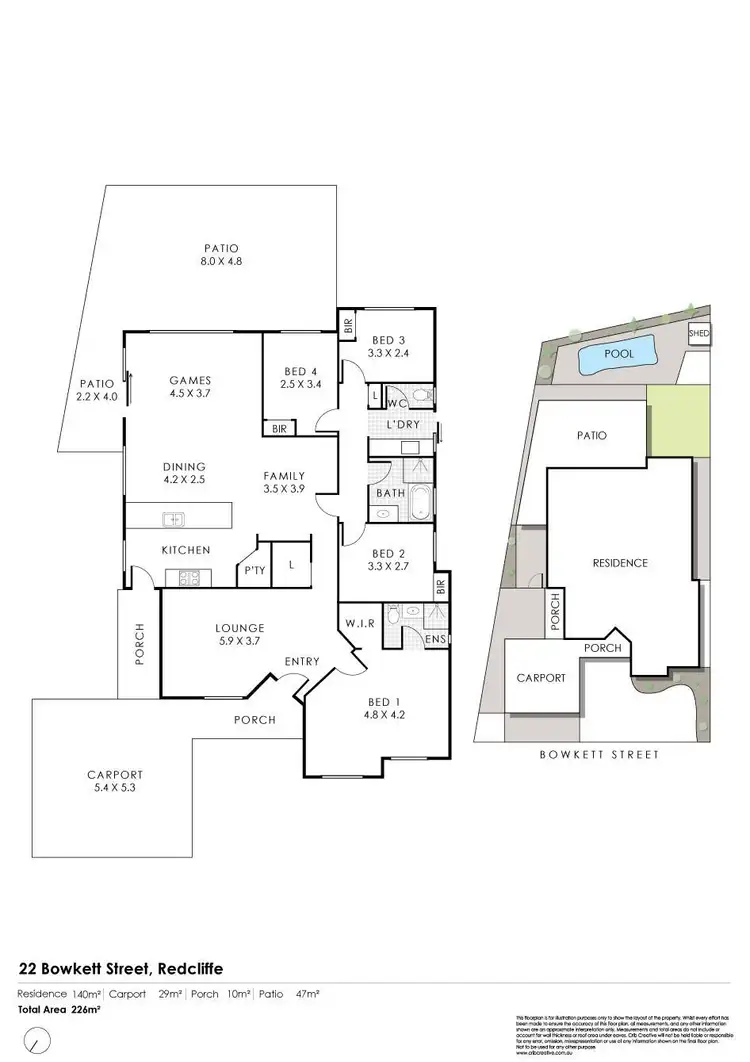 Floorplan of Homely house listing, 22 Bowkett Street, Redcliffe WA 6104