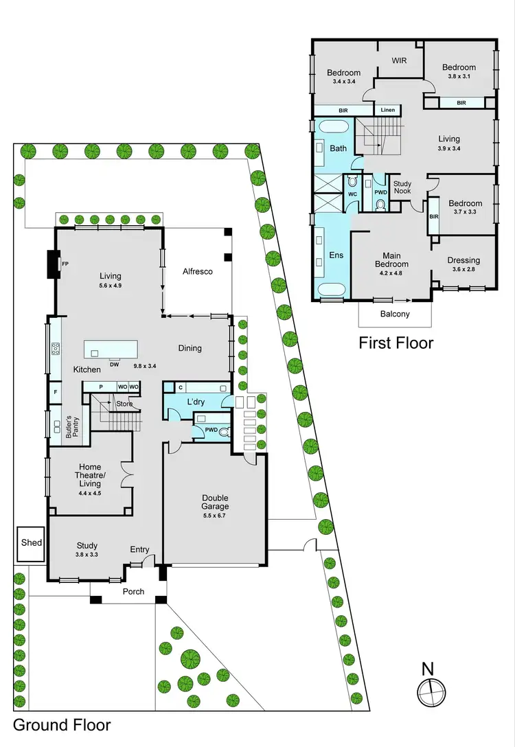Floorplan of Homely house listing, 17 Sundowner Avenue, Clarinda VIC 3169