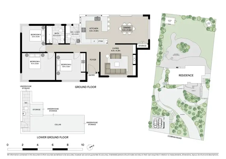 Floorplan of Homely house listing, 33 Cobran Road, Cheltenham NSW 2119