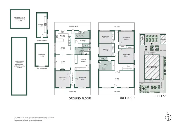 Floorplan of Homely house listing, 8 Third Avenue, Brunswick VIC 3056