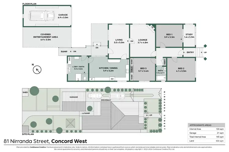 Floorplan of Homely house listing, 81 Nirranda Street, Concord West NSW 2138