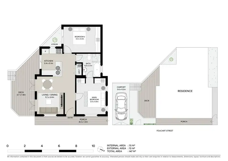 Floorplan of Homely apartment listing, 84 Foucart Street, Rozelle NSW 2039