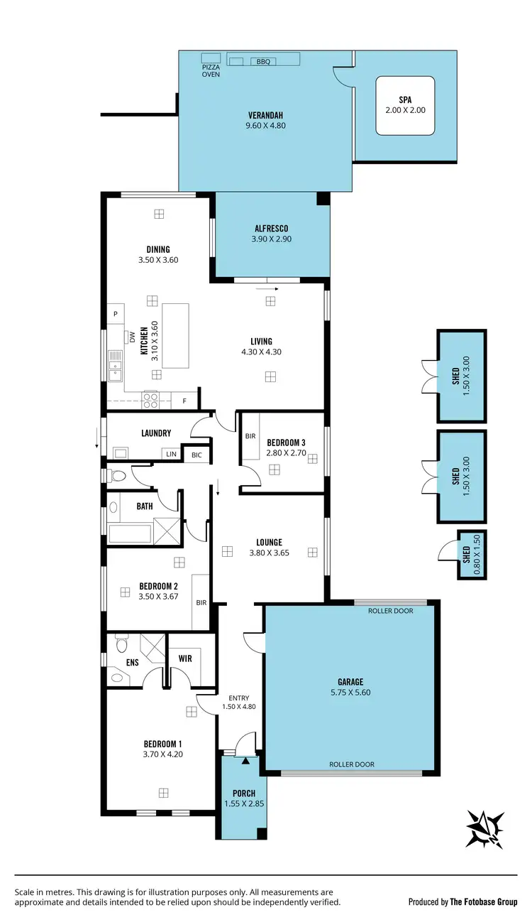 Floorplan of Homely house listing, 10 Kaurna Avenue, Aldinga Beach SA 5173