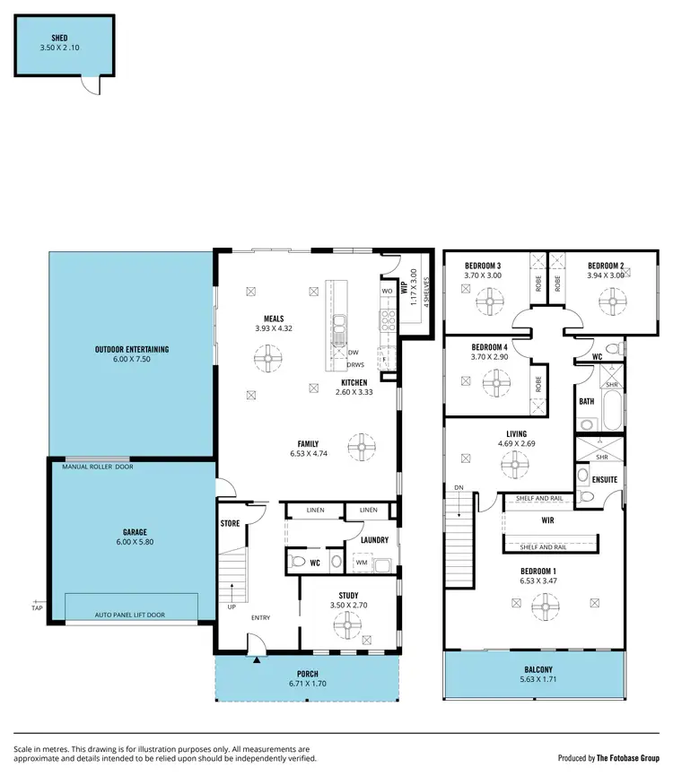 Floorplan of Homely house listing, 1 Tidewater Street, Aldinga Beach SA 5173
