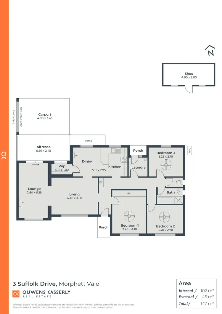 Floorplan of Homely house listing, 3 Suffolk Drive, Morphett Vale SA 5162