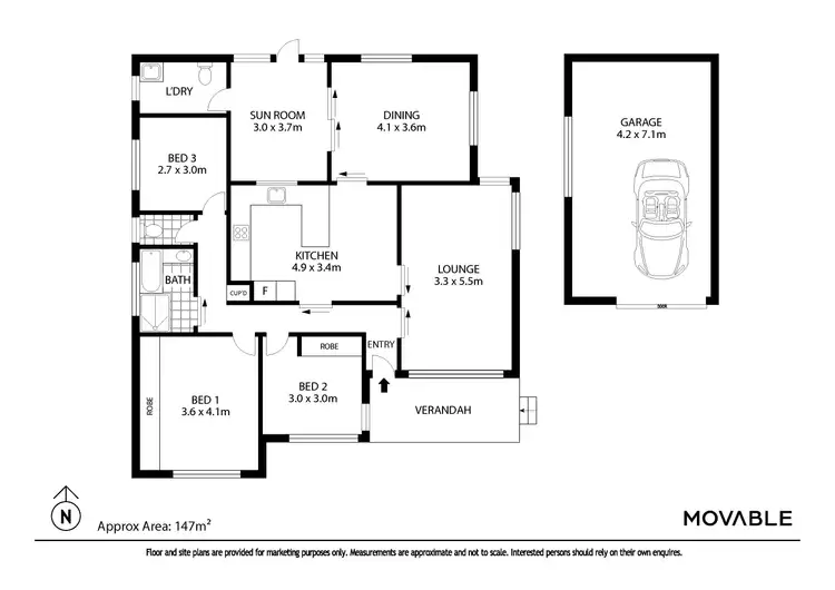 Floorplan of Homely house listing, 42 Swallow Avenue, Woodberry NSW 2322