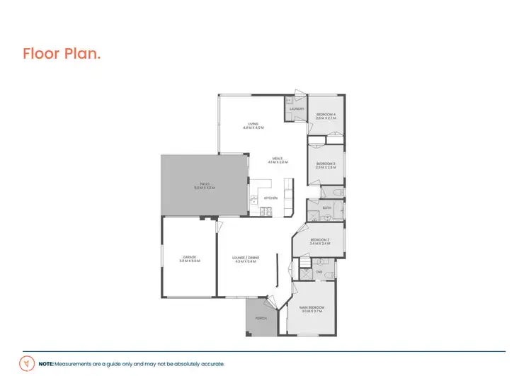 Floorplan of Homely house listing, 16 Copperleaf Avenue, Thornton NSW 2322