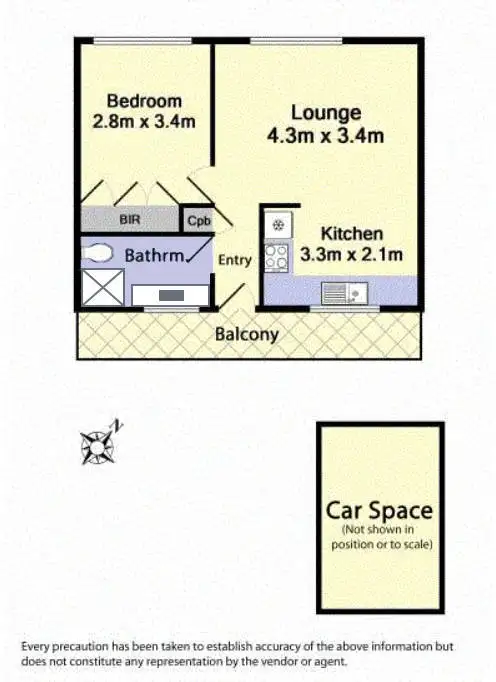 Floorplan of Homely apartment listing, 16/50 Richardson Street, Essendon VIC 3040