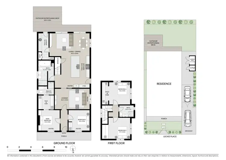 Floorplan of Homely house listing, 4 Leckie Place, Geelong West VIC 3218
