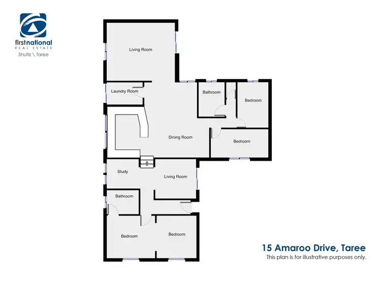 Floorplan of Homely house listing, 15 Amaroo Drive, Taree NSW 2430
