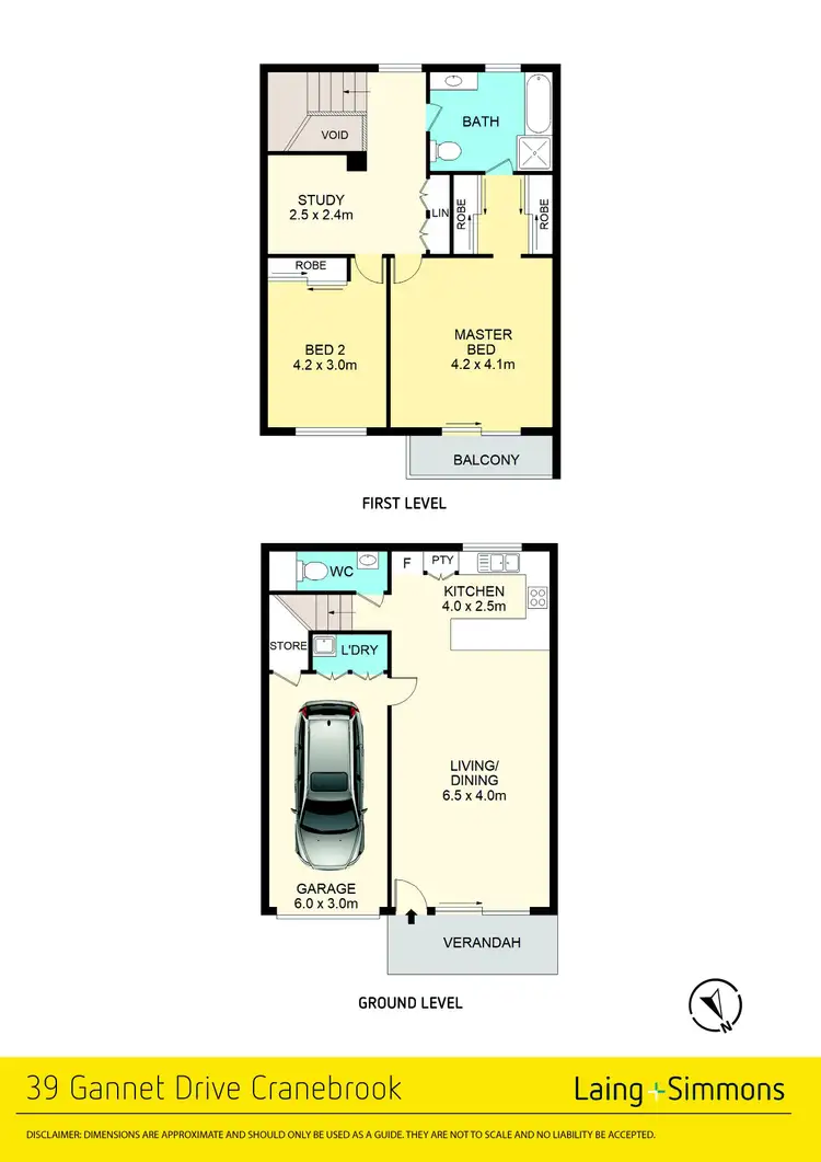 Floorplan of Homely house listing, 39 Gannet Drive, Cranebrook NSW 2749