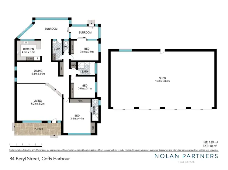 Floorplan of Homely house listing, 84 Beryl Street, Coffs Harbour NSW 2450