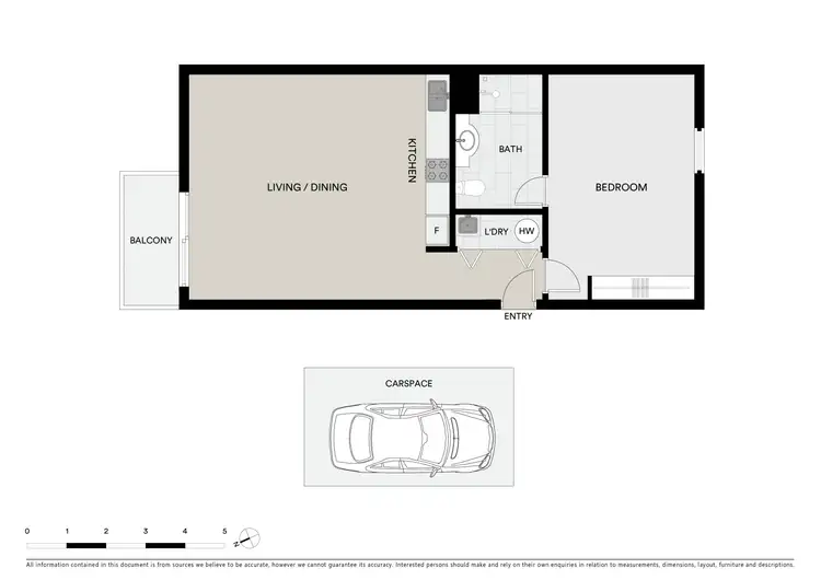 Floorplan of Homely apartment listing, 207/126 Carlisle Street, St Kilda VIC 3182
