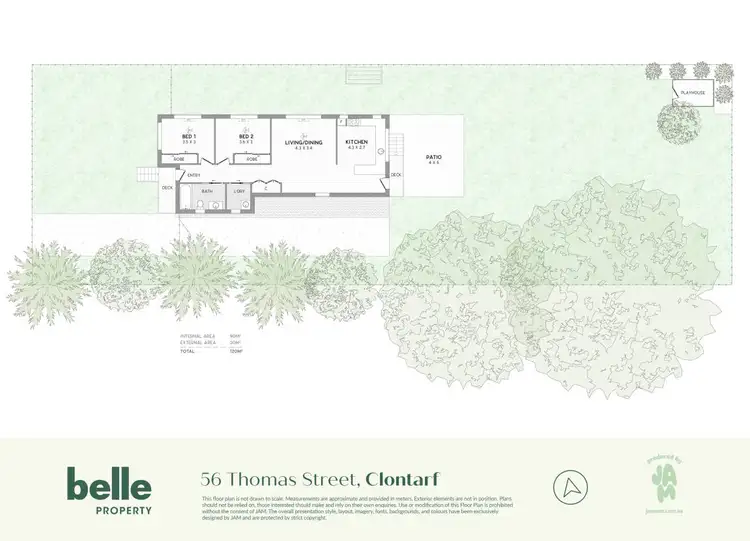 Floorplan of Homely house listing, 56 Thomas Street, Clontarf QLD 4019