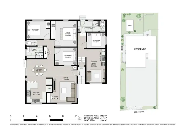 Floorplan of Homely house listing, 187 Scenic Drive, Budgewoi NSW 2262