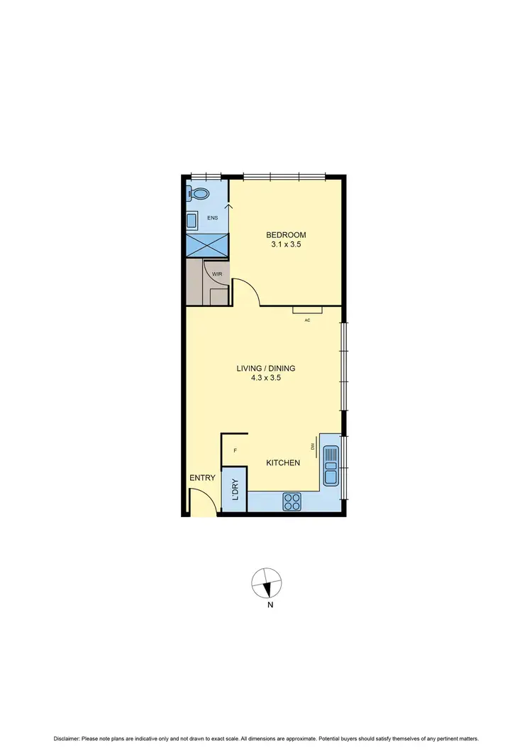 Floorplan of Homely apartment listing, 5/12-14 Farnham Court, Flemington VIC 3031