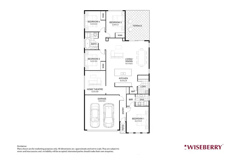 Floorplan of Homely house listing, 48 Bradman Drive, Woongarrah NSW 2259